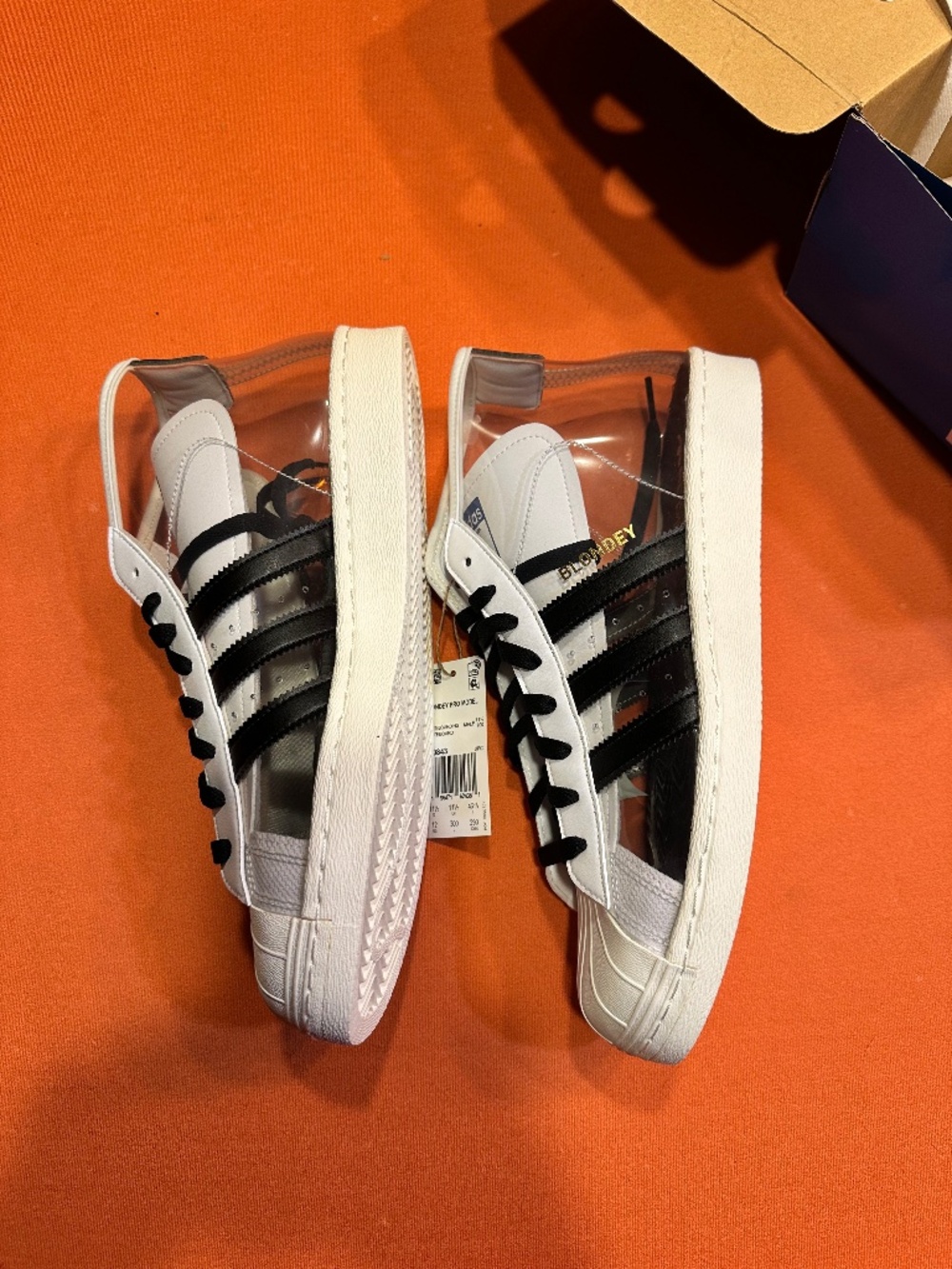 Transparent sneakers